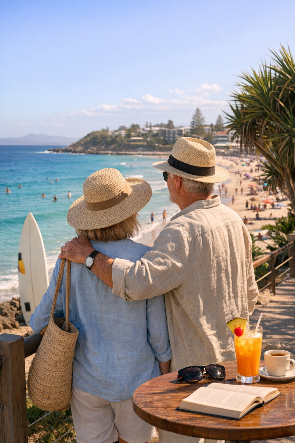 image of couple at beach