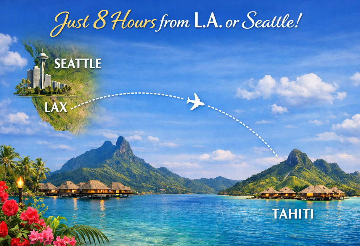 just 8hrs from Seattle