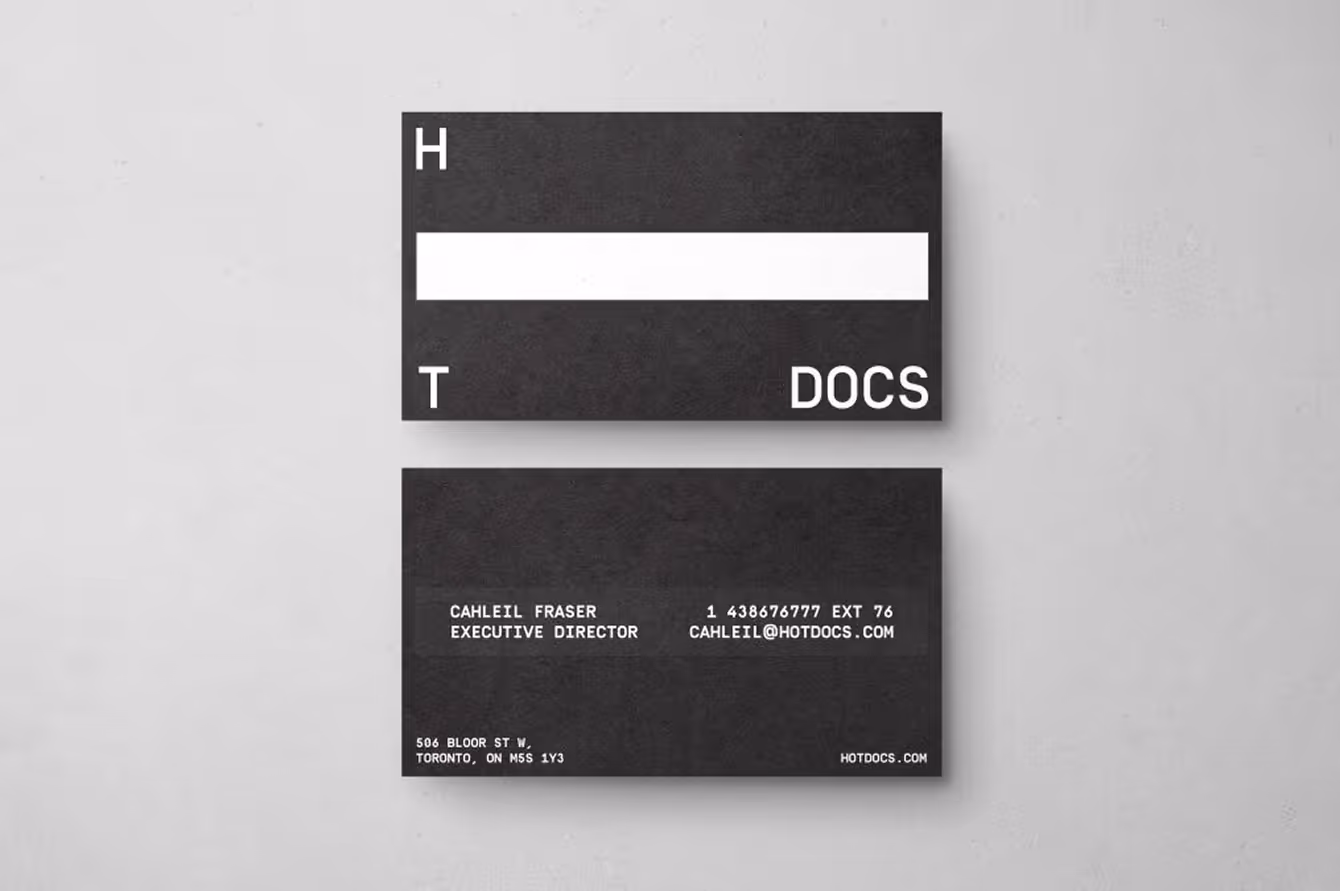 Hot Docs business card