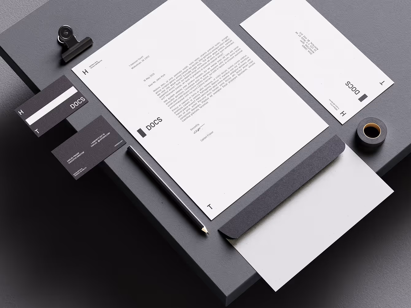 Hot Docs stationery