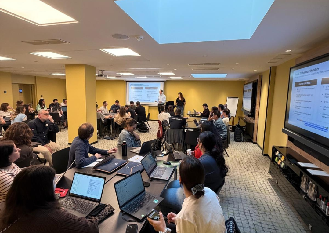 AI Partners workshop with club med teams