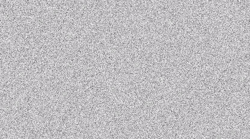 Image showing static noise with black and white speckles evenly distributed, resembling television static or digital noise.