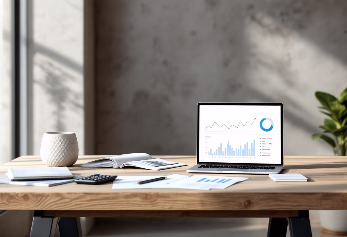 image of financial analytics reports