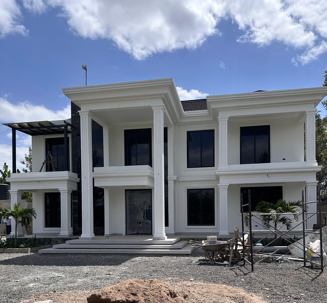Construction on site
