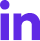 LinkedIn logo mark.