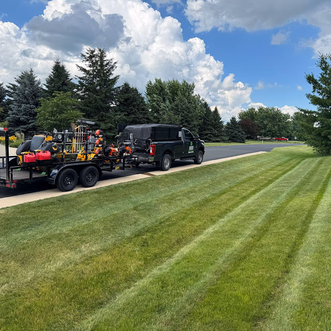 Lawn care and landscaping results by Doer Lawn & Landscape Wisconsin