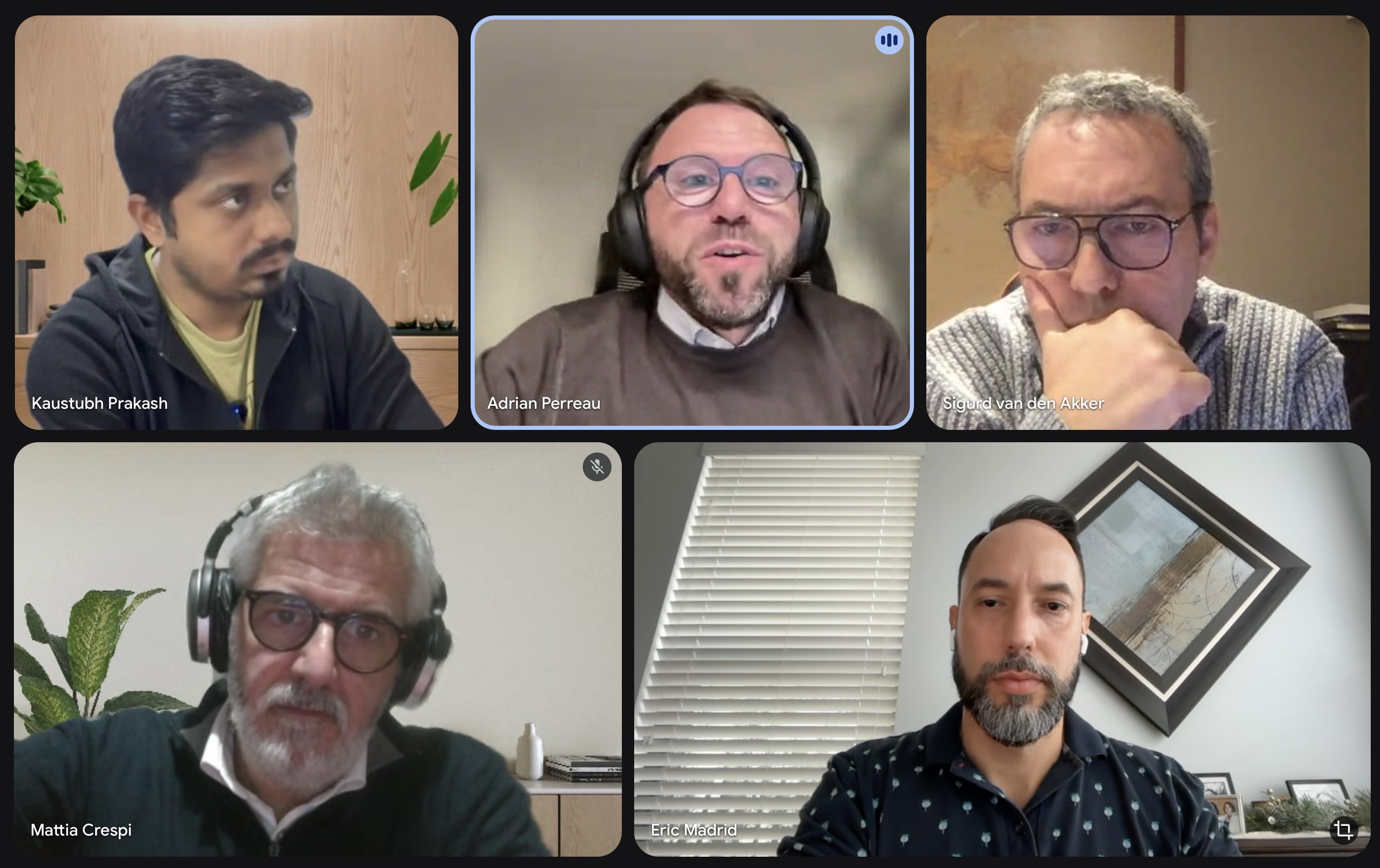 Early Oryon Accord team meeting