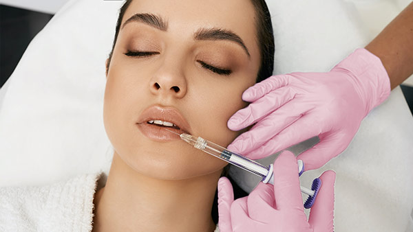 Dermal fillers injection
