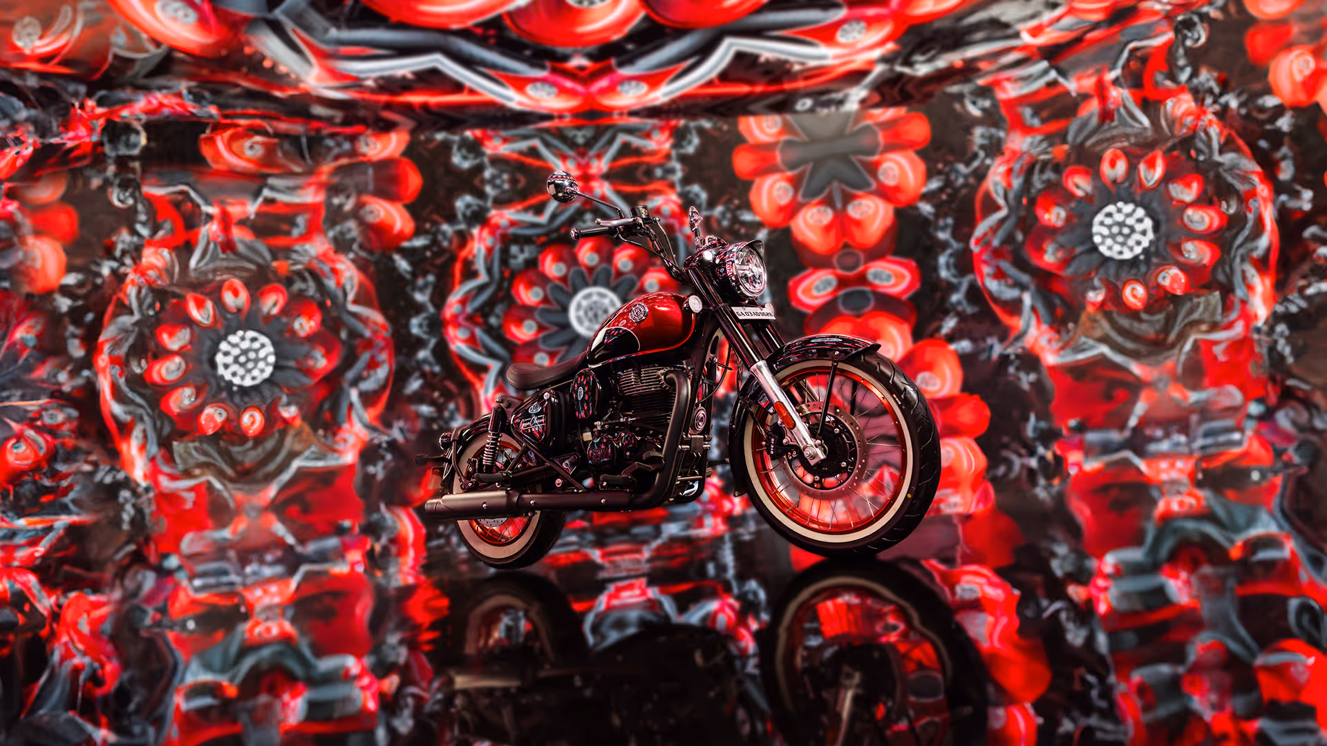 Royal Enfield Goan Classic 350 — bobber postoj