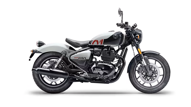 Royal Enfield Shotgun 650 — boční pohled