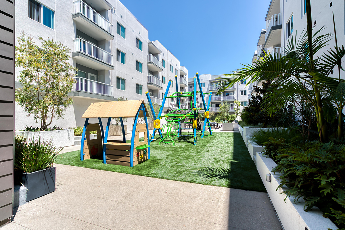 Outdoor community patio
