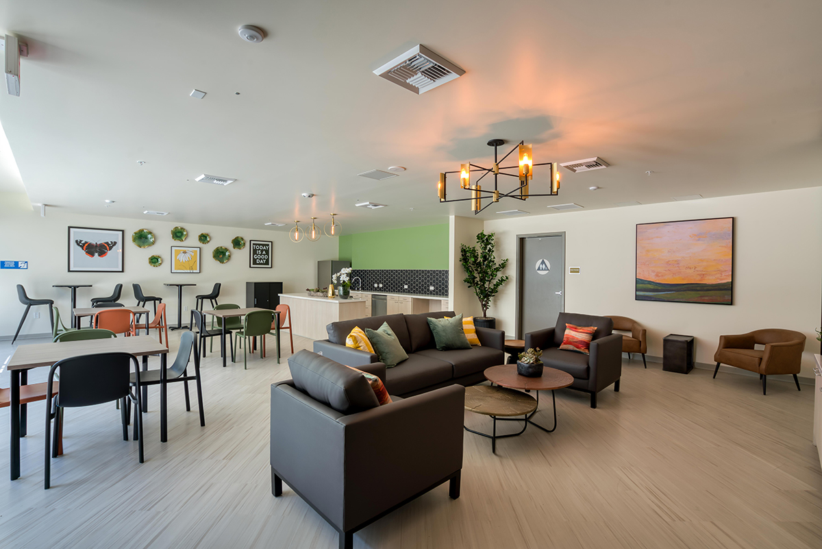 Clubhouse ktichen area