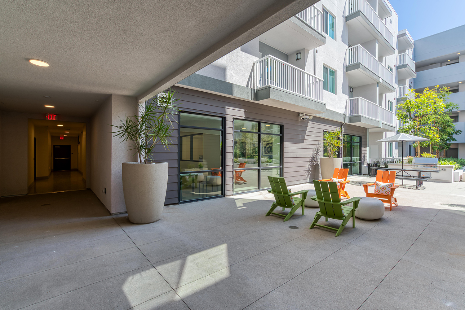 Outdoor community area