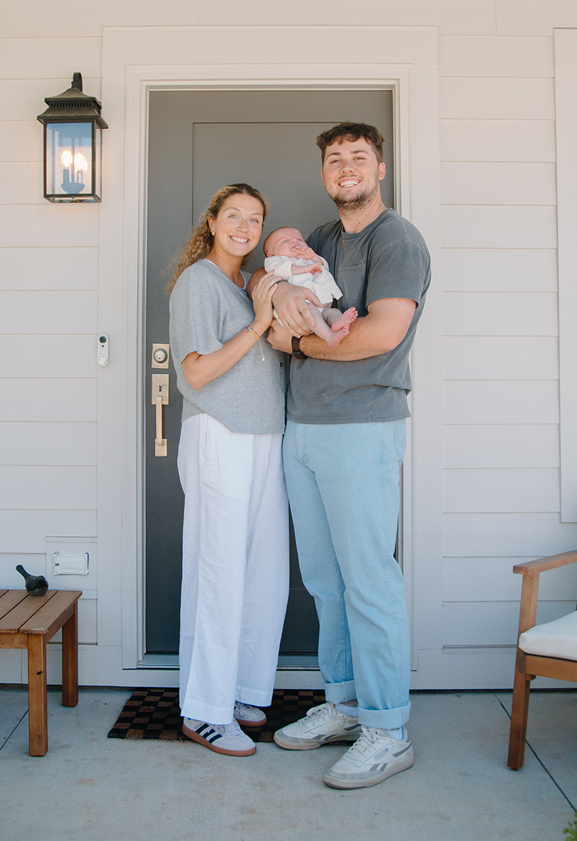 photo of gray walker and his family