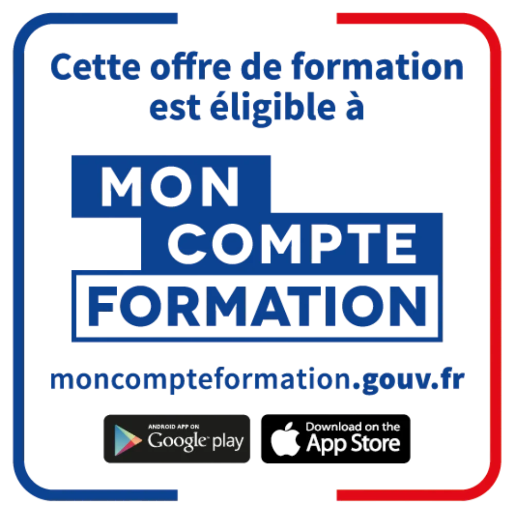 Cette formation est éligible au CPF — Mon Compte Formation