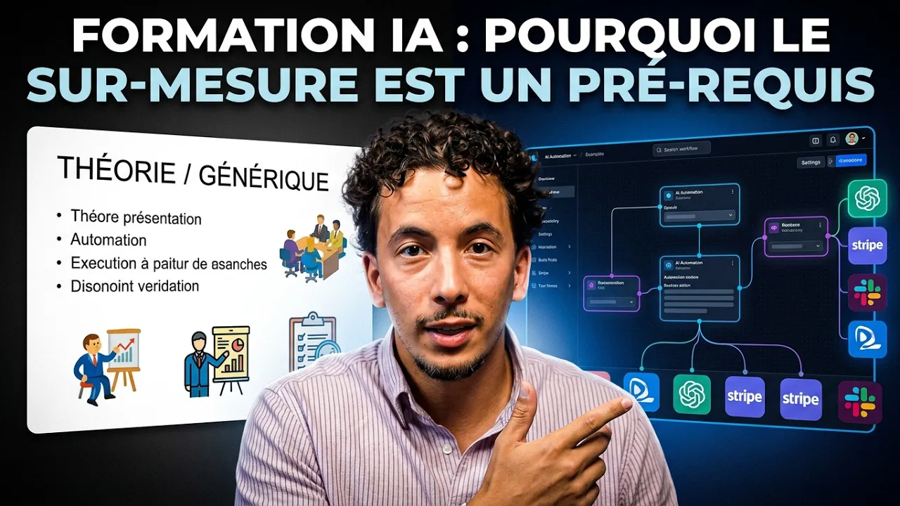 Formation IA : pourquoi le sur-mesure est un pré-requis