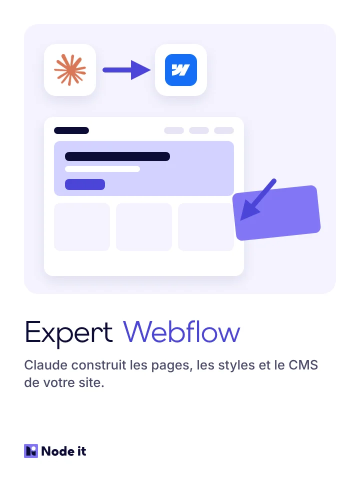 Skill Claude : expert Webflow