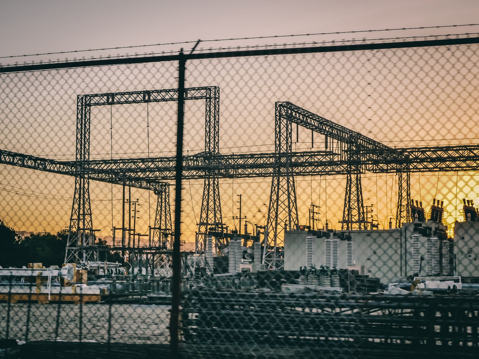 Image of an electrical grid