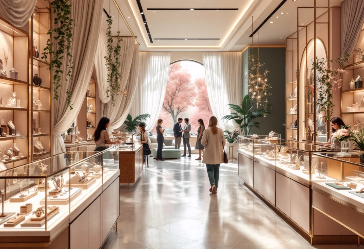 image of store interior (for a jewelry store)