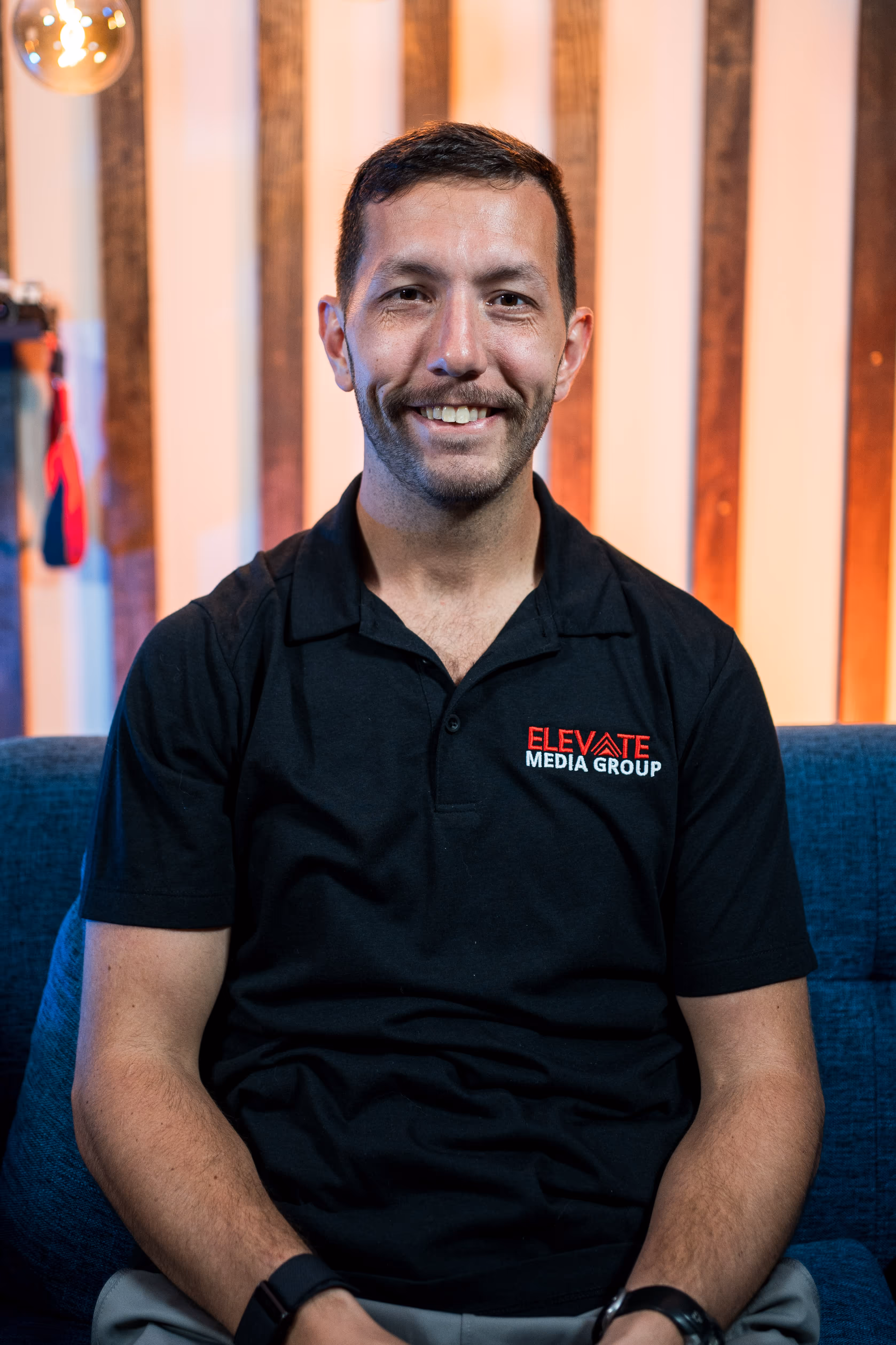 Chris Anderson, Elevate Media Employee, team photo.