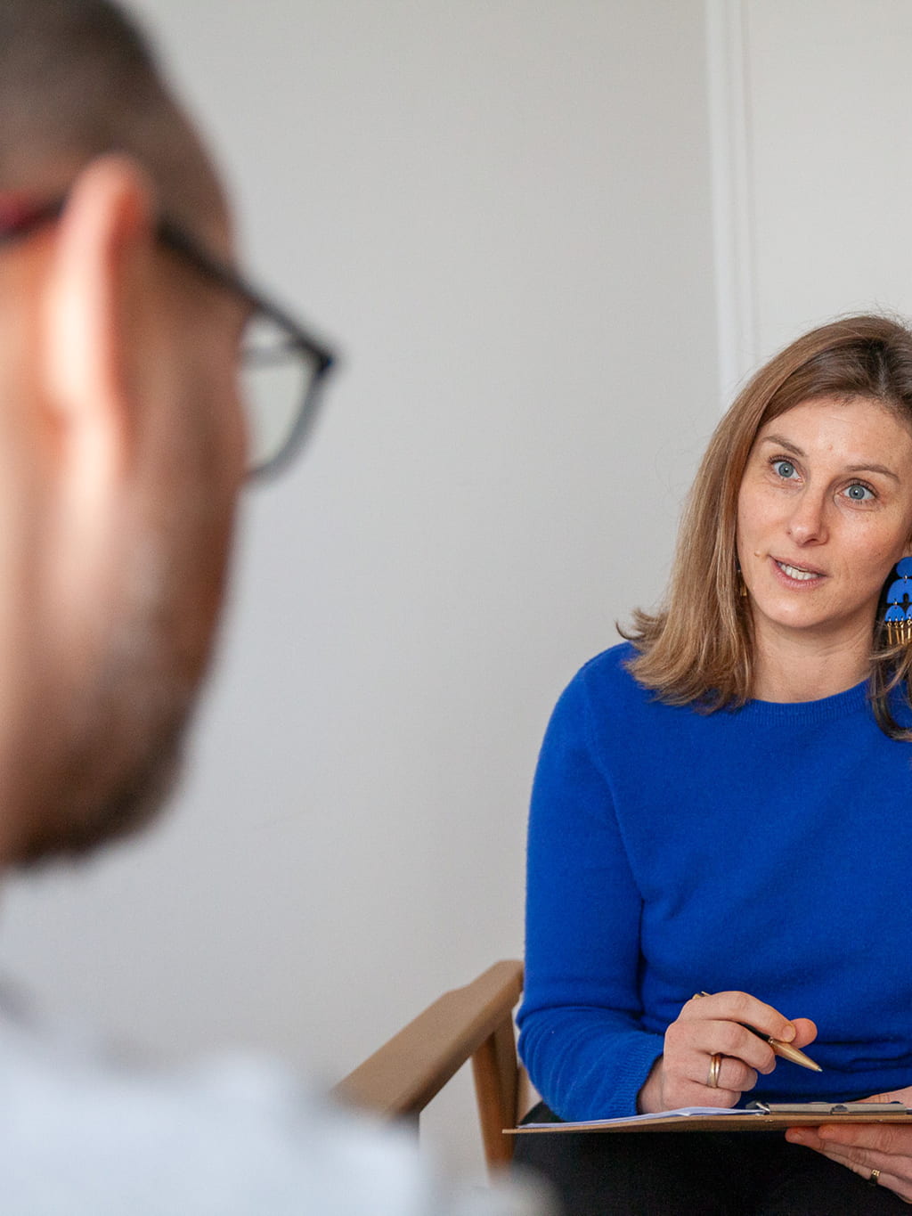 François, client Sophie Simon, ex-dirigeant devenu consultant indépendant