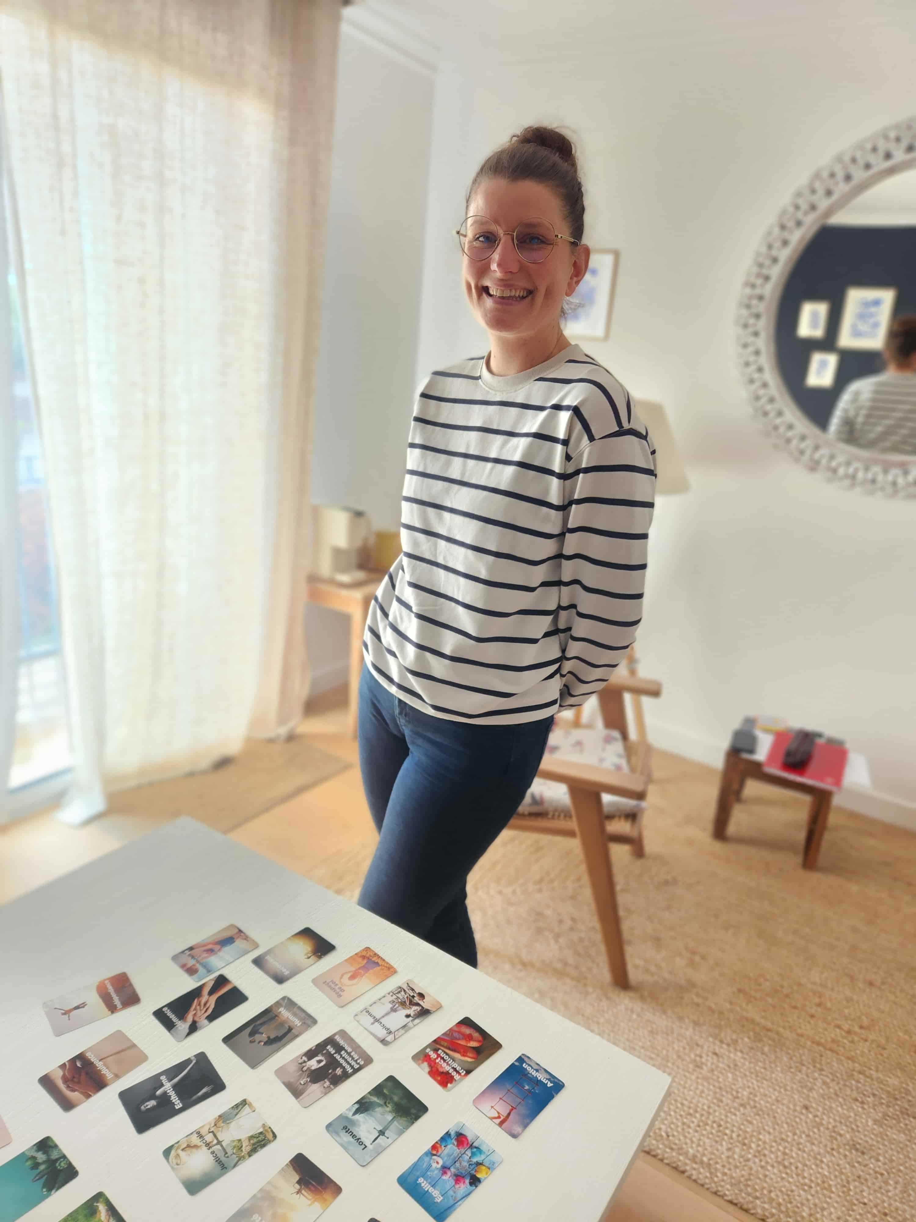 Carine, cliente Sophie Simon, cadre ayant construit son projet professionnel en bilan de compétences