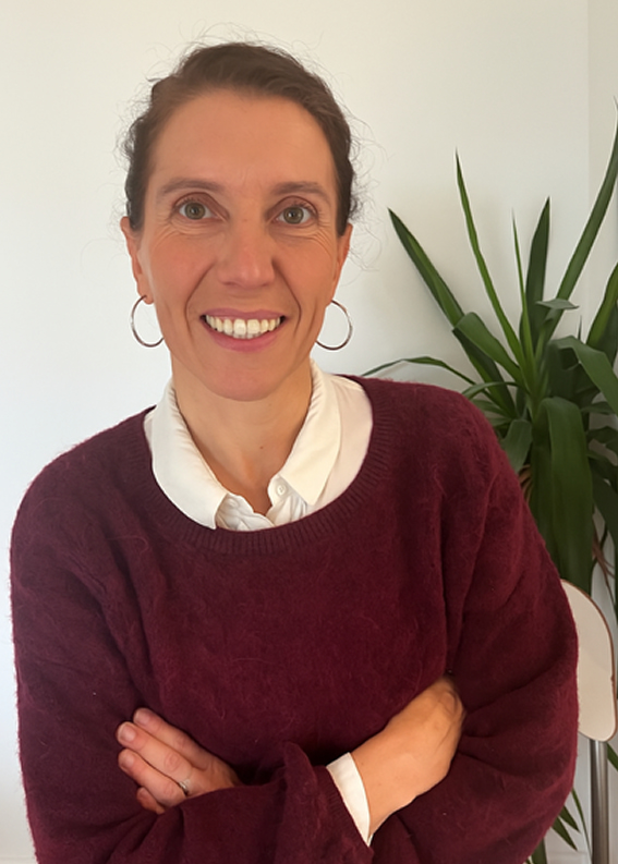 Géraldine, cliente Sophie Simon, ex-dirigeante reconvertie au salariat après bilan de compétences