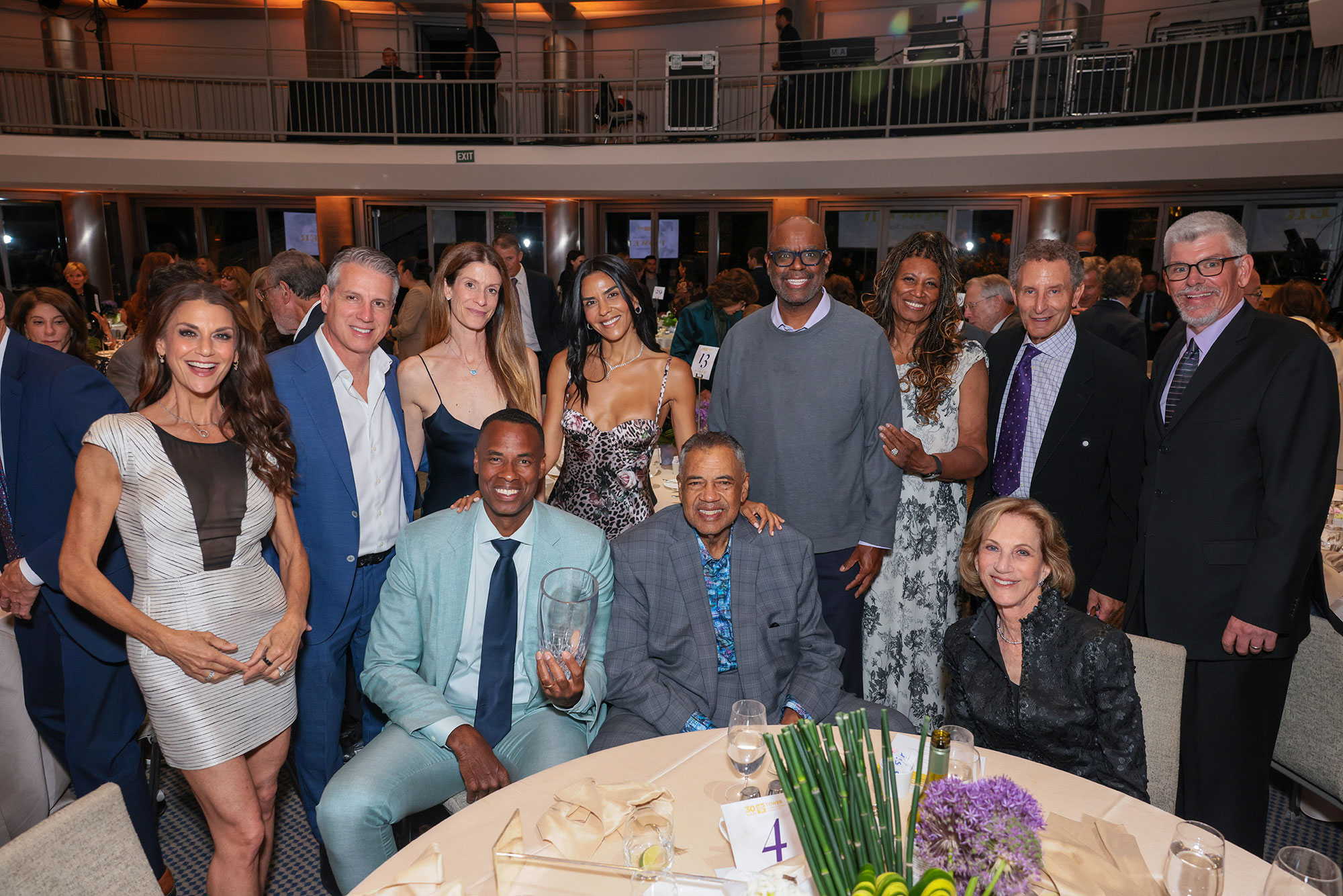 Jarron Collins, Elsa Collins, Portia Collins, Paul Collins, Wendy Smiley, Kate Gordon, Mark Jackson, Portia Collins, Bruce Smiley, Samantha Harris, and Matt Zarcufsky in attendance at the 30th Anniversary Tower of Hope Gala: The Power of What's Next, which