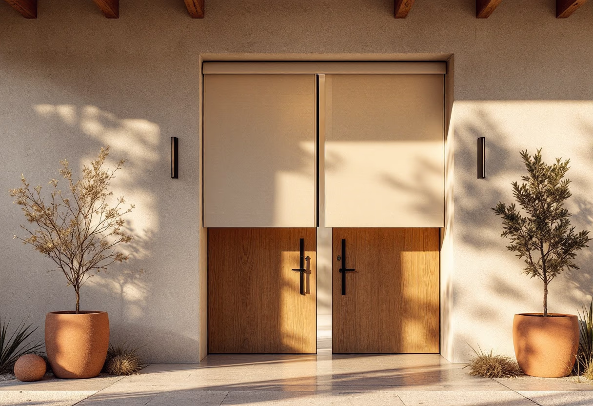 image of architect firm building entrance