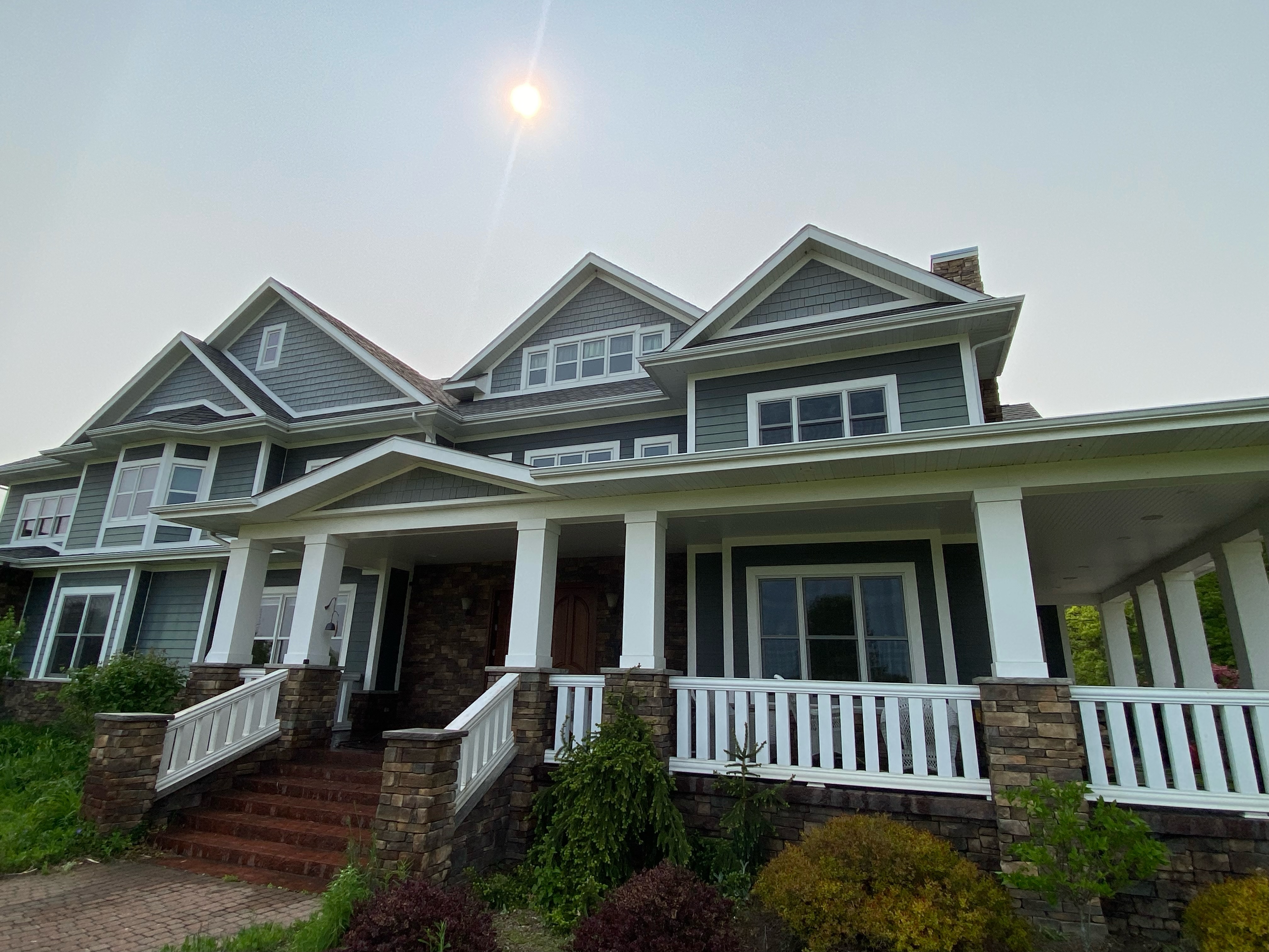 Newly built custom home by Schiebner Construction in Hemlock, MI