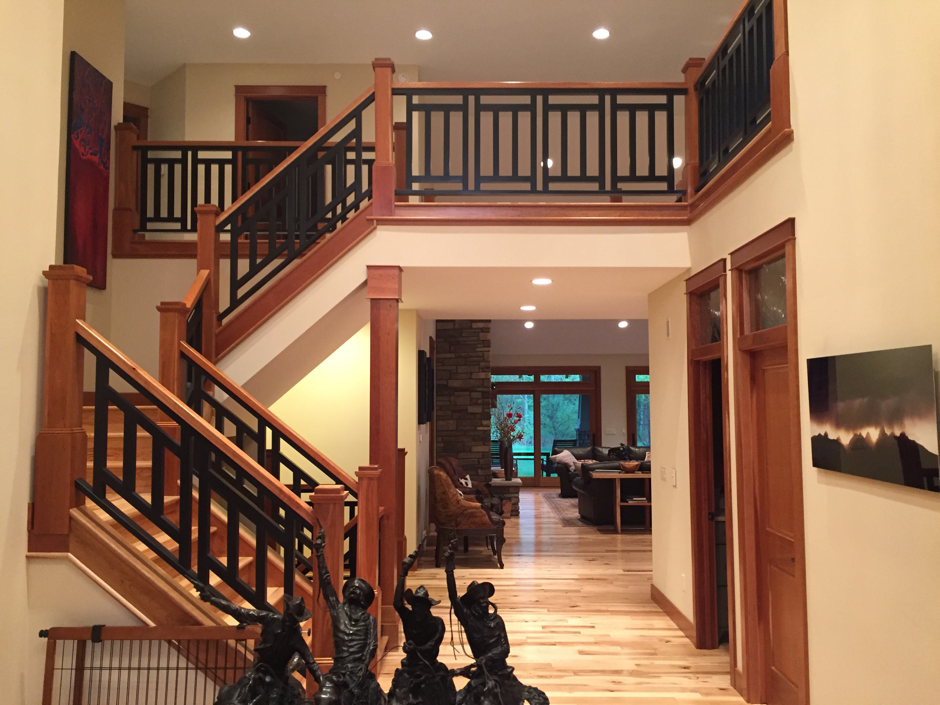 Custom interior trim work by Schiebner Construction in Midland, MI