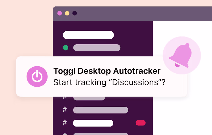 Time tracking goals dashboard