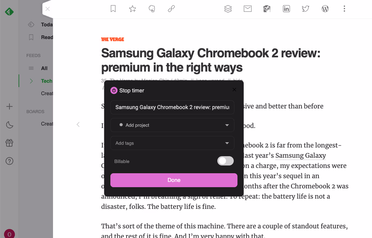 Add the free extension to your browser