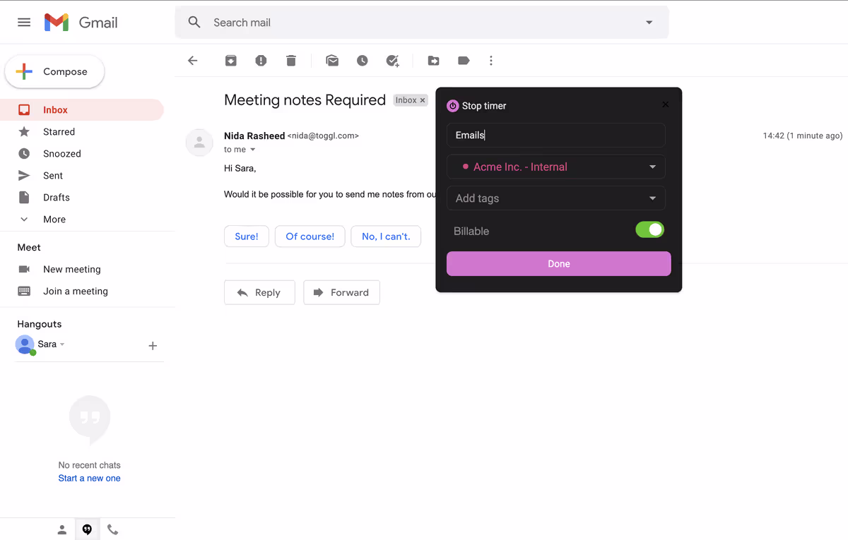 Add the free extension to your browser