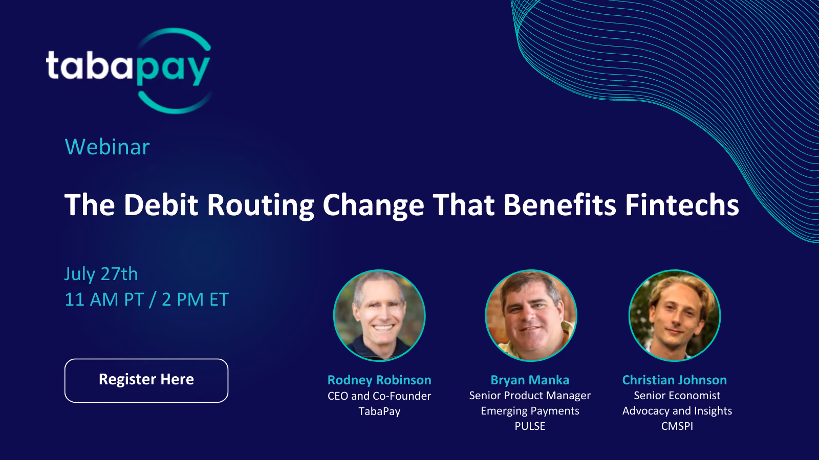 TabaPay Webinar: The Debit Routing Change That Benefits Fintechs