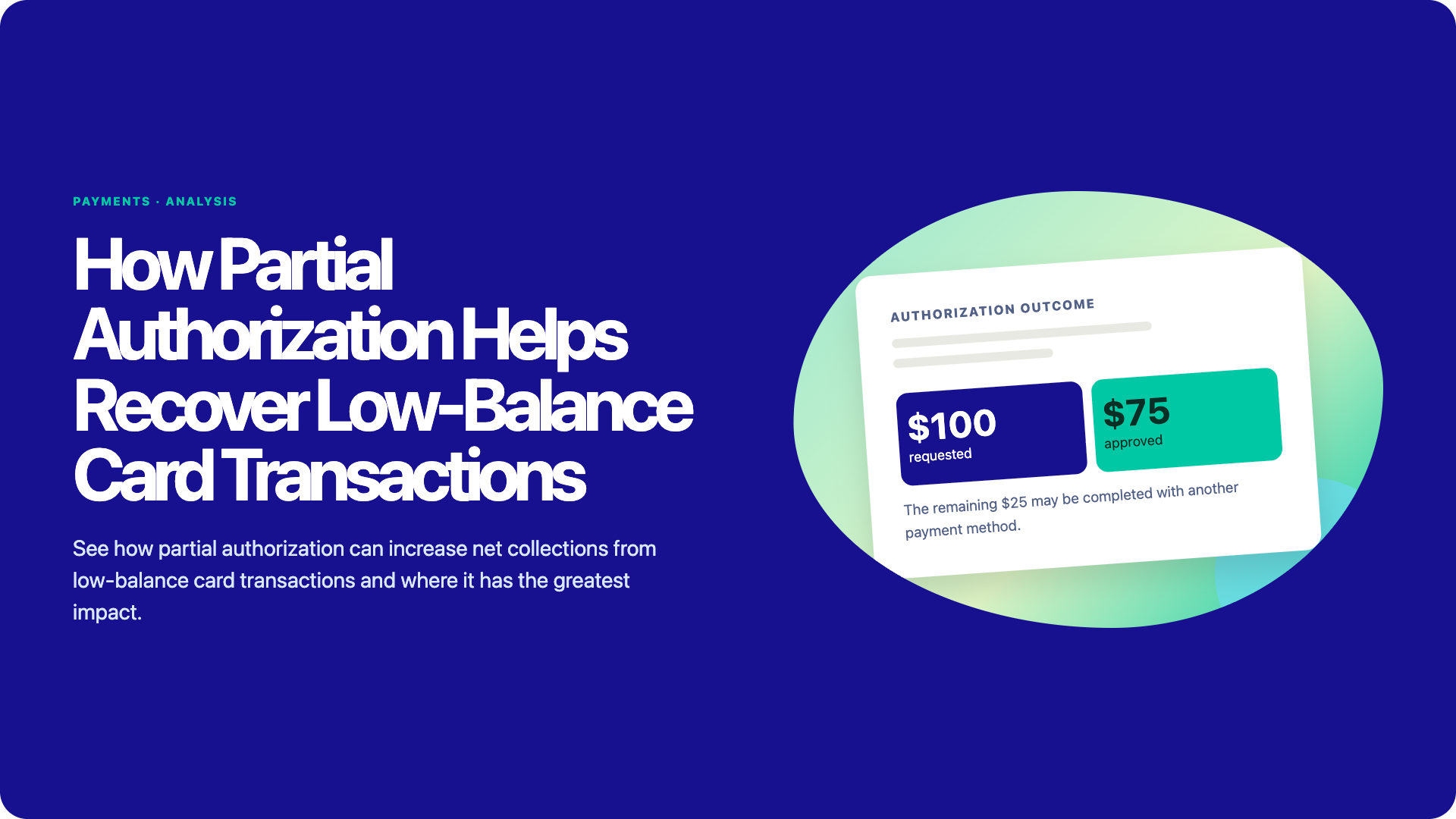 How Partial Authorization Helps Recover Low-Balance Card Transactions