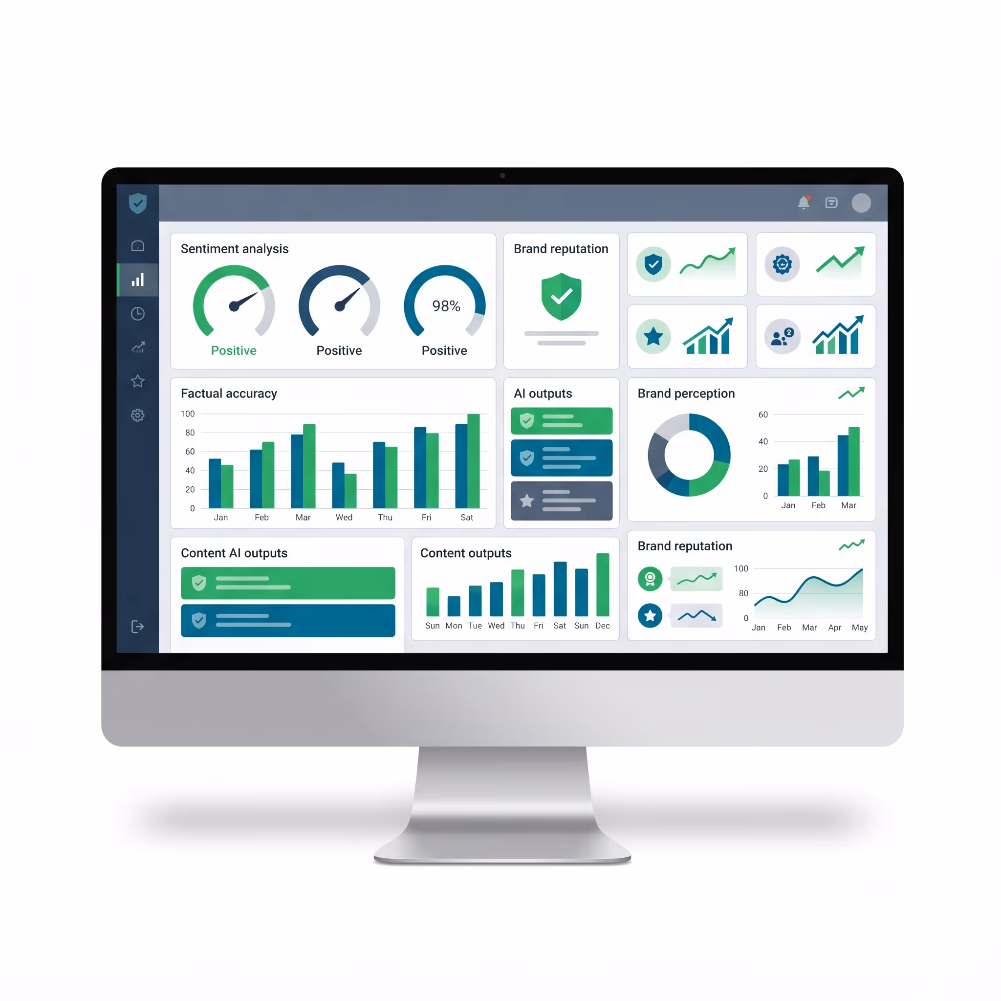 Dashboard mockup