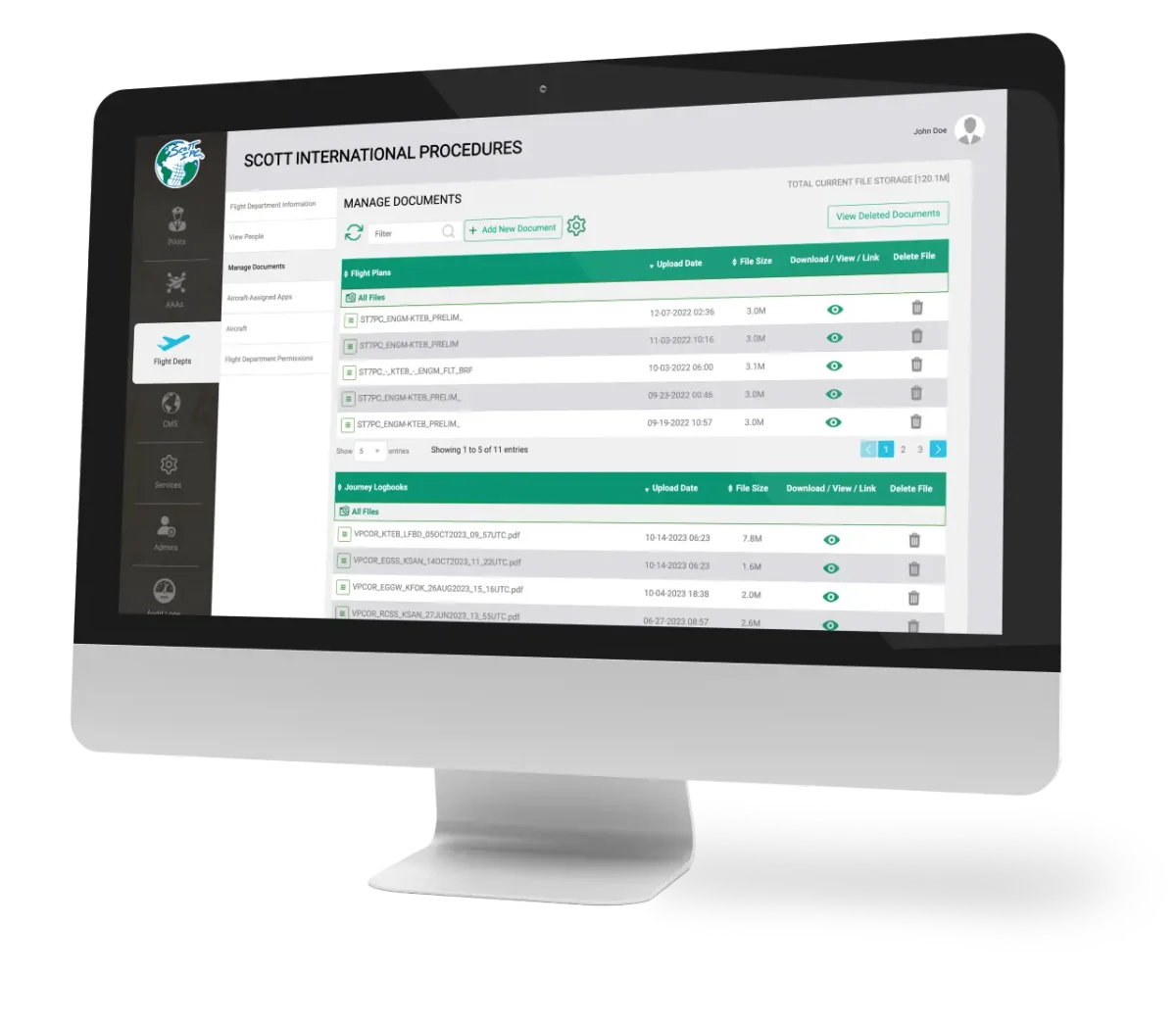 Scott IPC client portal for Nimbl clients
