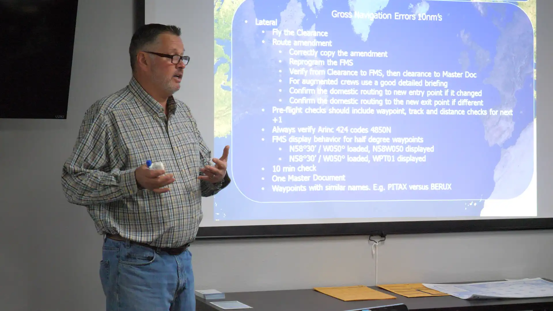 Scott IPC international procedures training class in session