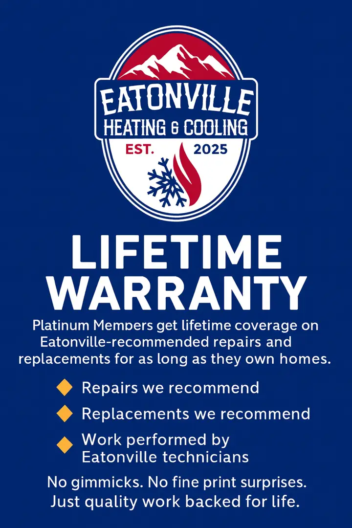 HVAC technician performing a comprehensive seasonal maintenance tune-up on a home system