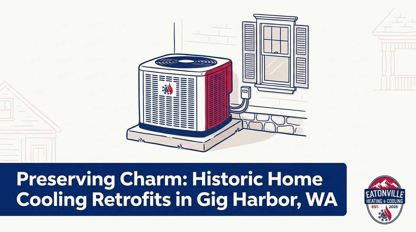 Preserving Charm: Historic Home Cooling Retrofits in Gig Harbor, WA — featured image