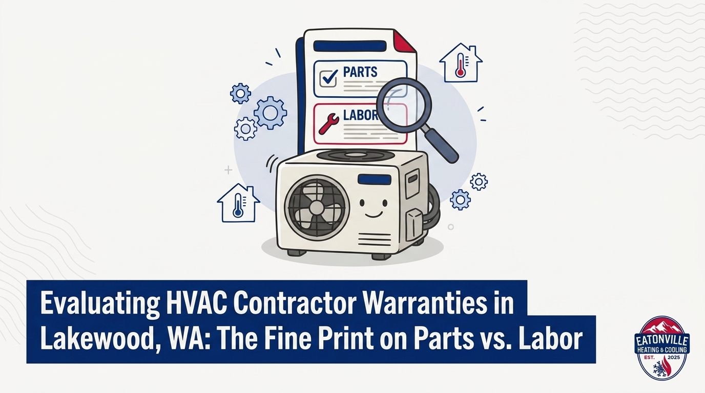 Evaluating HVAC Contractor Warranties in Lakewood, WA: The Fine Print on Parts vs. Labor — featured image