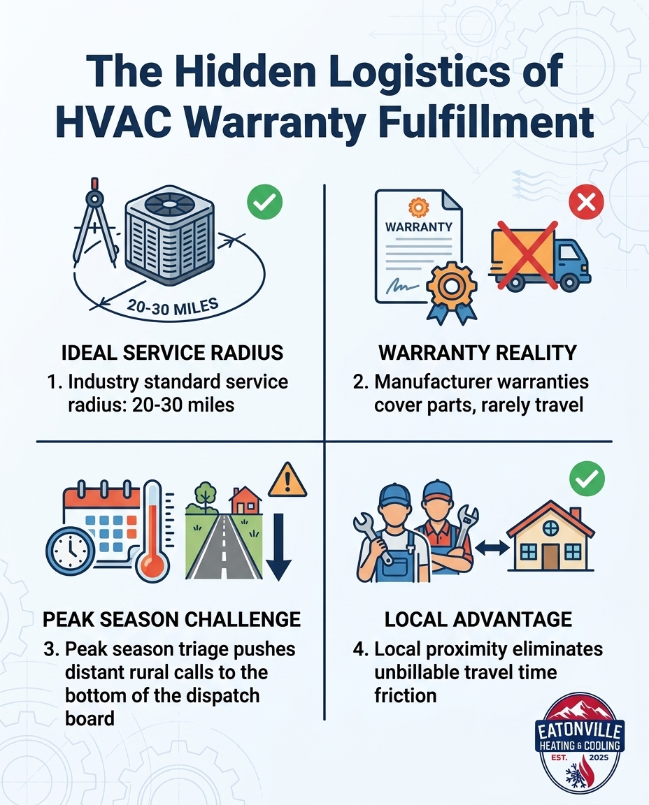 The Hidden Logistics of HVAC Warranty Fulfillment