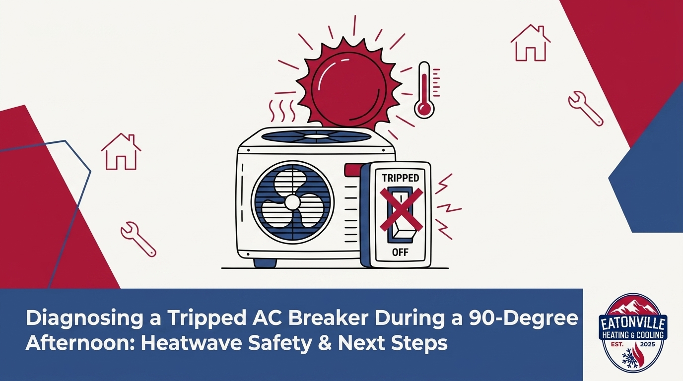 Diagnosing a Tripped AC Breaker During a 90-Degree Afternoon: Heatwave Safety & Next Steps — featured image