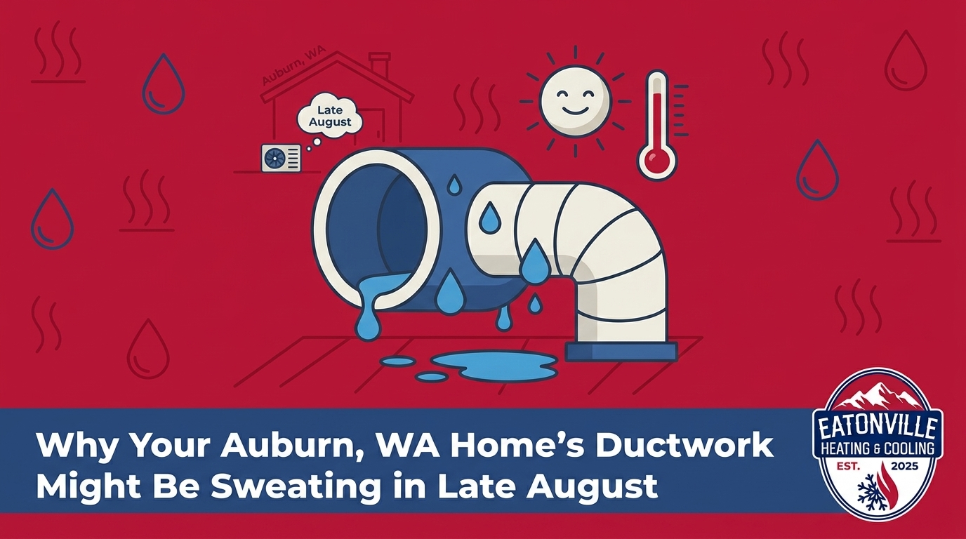 Why Your Auburn, WA Home's Ductwork Might Be Sweating in Late August — featured image