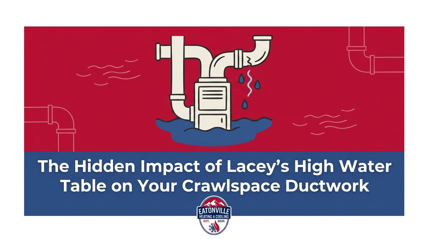 The Hidden Impact of Lacey's High Water Table on Your Crawlspace Ductwork — featured image