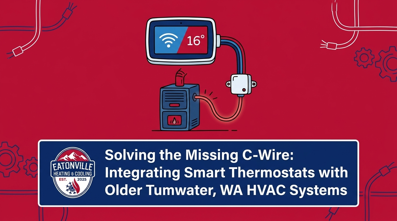 Solving the Missing C-Wire: Integrating Smart Thermostats with Older Tumwater, WA HVAC Systems — featured image