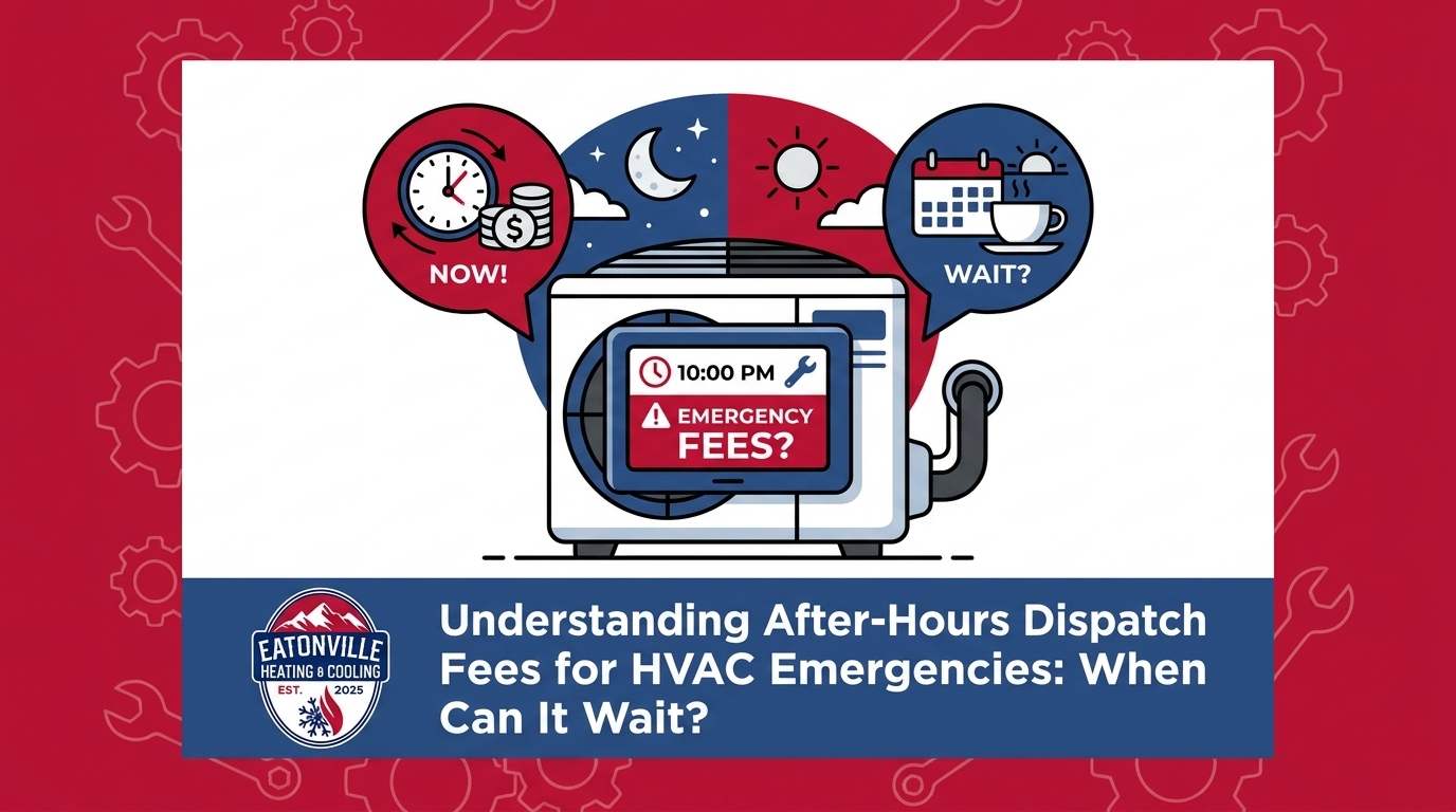 Understanding After-Hours Dispatch Fees for HVAC Emergencies: When Can It Wait? — featured image
