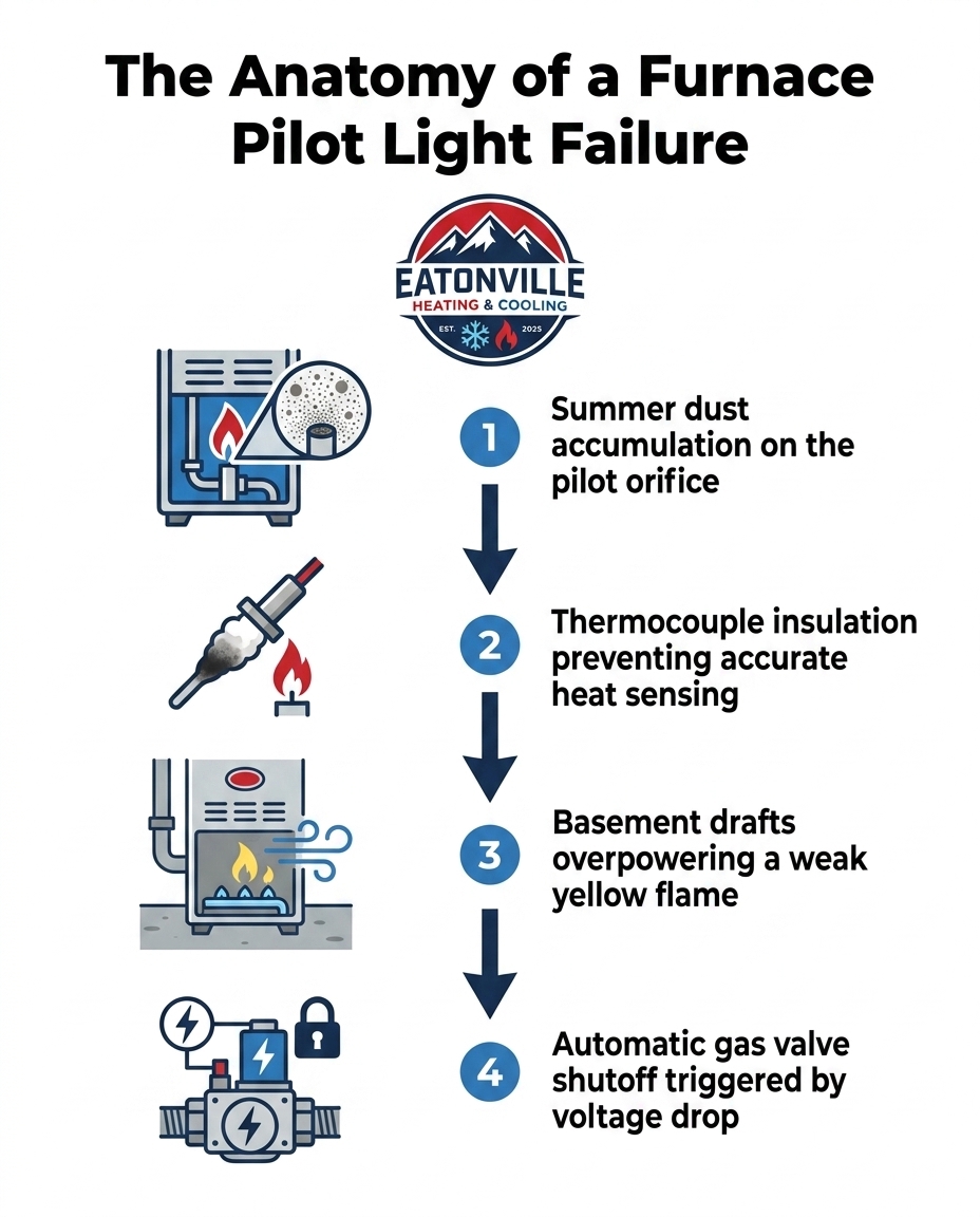 The Anatomy of a Furnace Pilot Light Failure