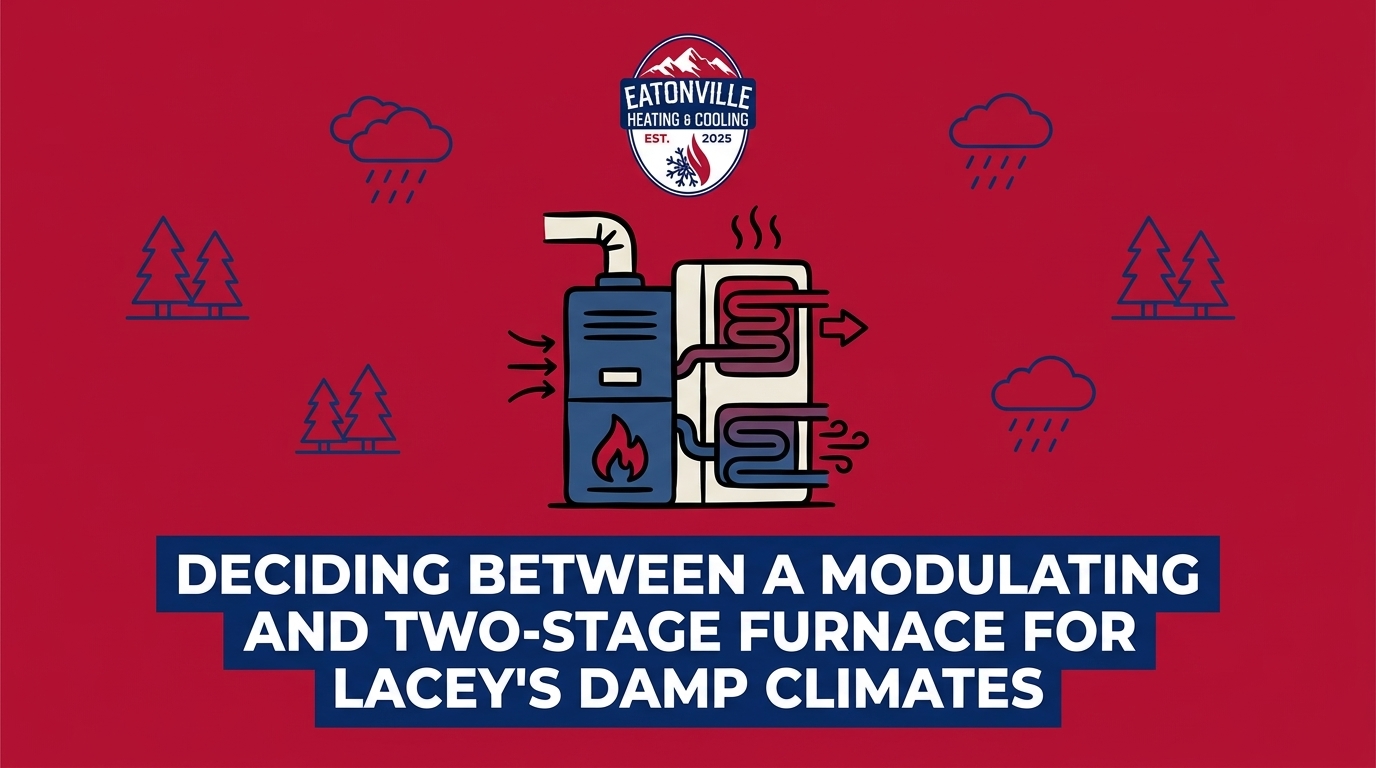 Deciding Between a Modulating and Two-Stage Furnace for Lacey's Damp Climates — featured image